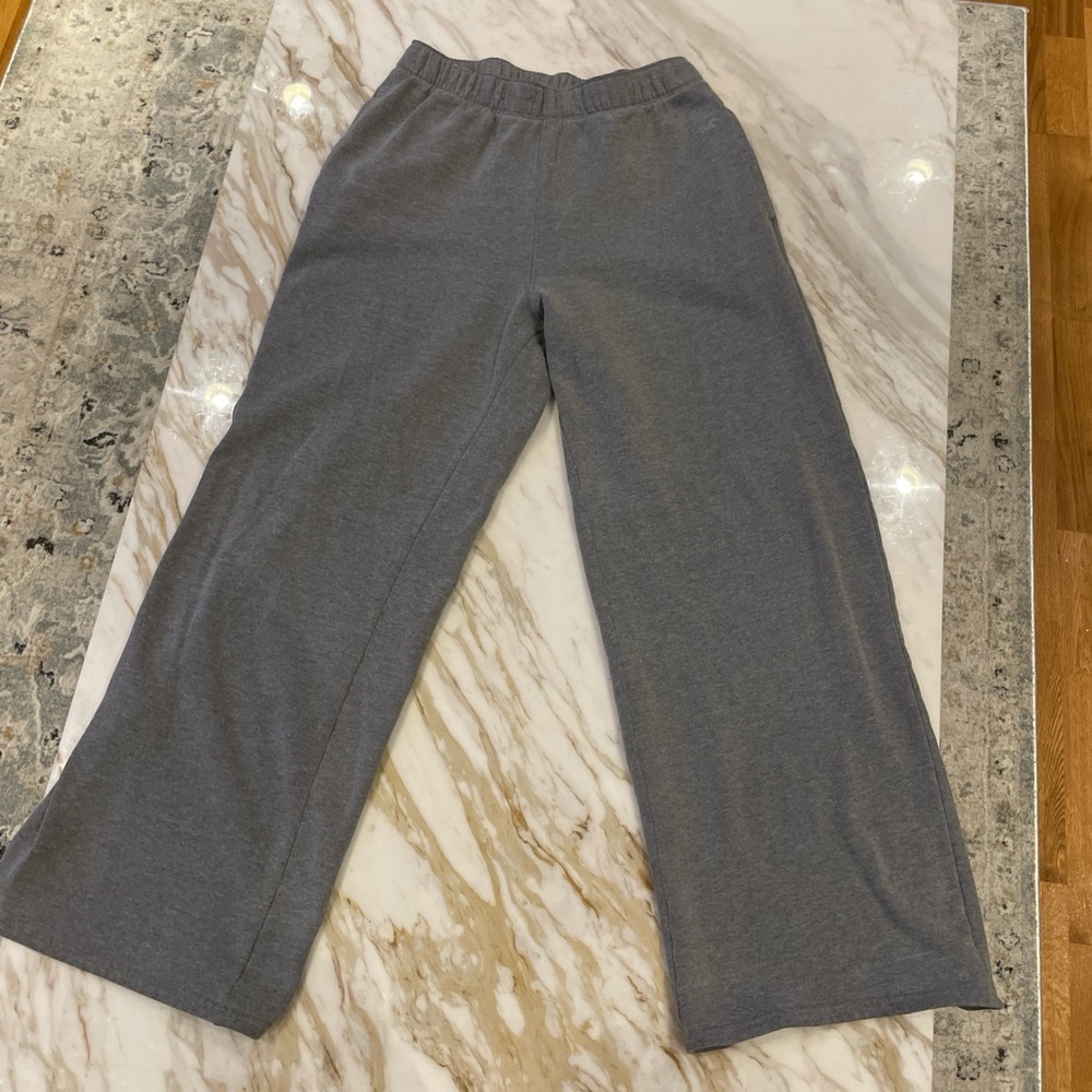 hollister dark grey high rise sweatpants